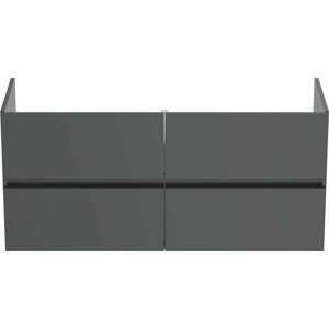 Šedá závěsná skříňka pod umyvadlo 120x55 cm Eurovit+ – Ideal Standard