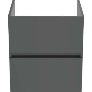 Šedá závěsná skříňka pod umyvadlo 50x55 cm Eurovit+ – Ideal Standard