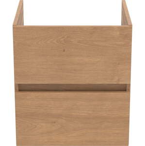 Závěsná skříňka pod umyvadlo v dekoru dubu v přírodní barvě 50x55 cm Eurovit+ – Ideal Standard