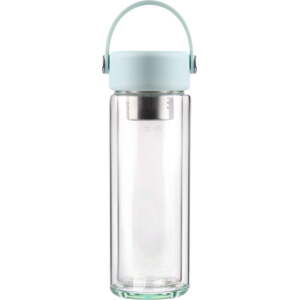 Skleněná lahev v mentolové barvě 350 ml Fuori – Vialli Design