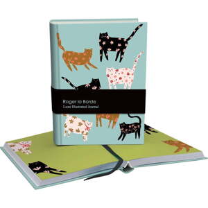 Zápisník 272 str. Cinnamon Blue Cats – Roger la Borde