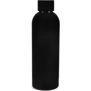 Černá nerezová lahev 500 ml – Rex London