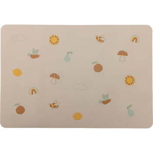 Silikonové dětské prostírání 25,5x37 cm Agnes – Bloomingville Mini