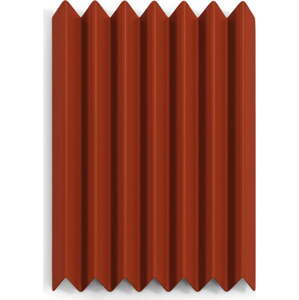 Kovový nástěnný věšák v cihlové barvě Sensu – Spinder Design