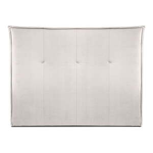 Krémové čelo postele 200x120 cm Monica – Milo Casa
