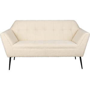 Krémová pohovka z textilie bouclé 150 cm Kate – Dutchbone