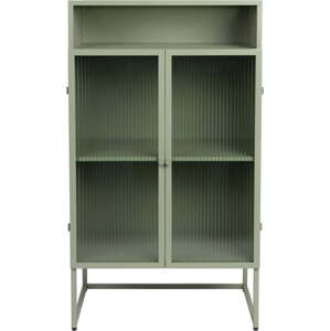 Zelená vitrína 60x105 cm Herbe – White Label