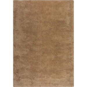 Hnědá syntetická kožešina 120x170 cm Faroe Wool Look Fur – Flair Rugs