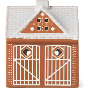 Porcelánový svícen na čajovou svíčku Gingerbread Lighthouse – Kähler Design