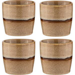 Světle hnědé porcelánové hrnky na espresso v sadě 4 ks 350 ml Haven – Ladelle
