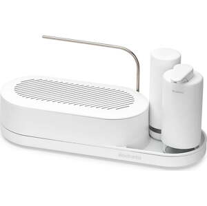 Bílý plastový stojan na mycí prostředky SinkStyle – Brabantia