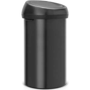 Matně černý dotykový ocelový odpadkový koš 60 l Touch Bin – Brabantia