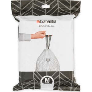Pytle na odpadky v sadě 40 ks 60 l PerfectFit M – Brabantia