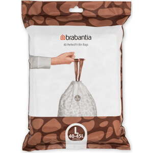 Pytle na odpadky v sadě 40 ks 45 l PerfectFit L – Brabantia