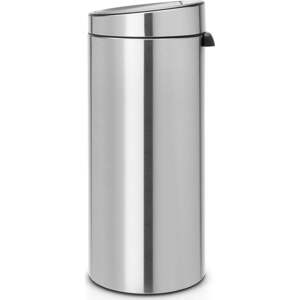 Dotykový ocelový odpadkový koš v matně stříbrné barvě 30 l Touch Bin – Brabantia