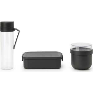 Svačinové boxy v sadě s lahví 3 ks Make & Take – Brabantia