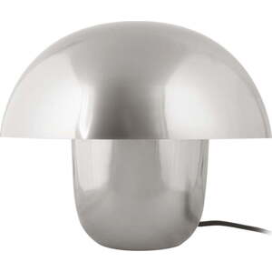 Stolní lampa ve stříbrné barvě s kovovým stínidlem (výška 35 cm) Fat Mushroom – Leitmotiv