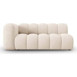 Krémový modul pohovky (levý roh) Lupine – Micadoni Home