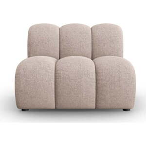 Béžový modul pohovky (středový díl) Lupine – Micadoni Home