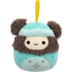 Textilní vánoční ozdoba ø 10 cm Yeti Rilo – SQUISHMALLOWS