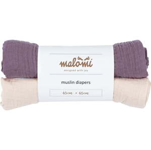 Mušelínové pleny 2 ks Muslin – Malomi Kids
