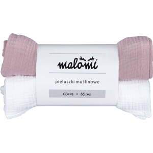 Mušelínové pleny 2 ks Muslin – Malomi Kids