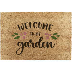 Rohožka z kokosového vlákna 40x60 cm Welcome to My Garden – Artsy Doormats