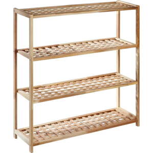 Botník z ořechového dřeva Premier Housewares Shoe Rack, 79 x 80 cm