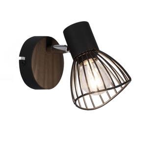 Černé nástěnné svítidlo Fly – Candellux Lighting