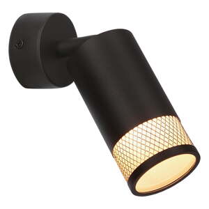 Černé nástěnné svítidlo Flin – Candellux Lighting