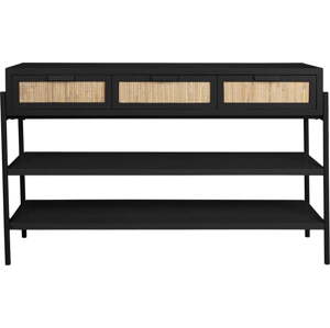 Černý konzolový stolek 38x120 cm Yasu – Dutchbone