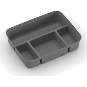 Šedý plastový rozdělovač do úložného boxu 31,5x24x7,5 cm K Latch Box – KIS
