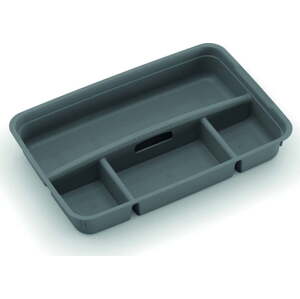 Šedý plastový rozdělovač do úložného boxu 54,5x36x8,5 cm K Latch Box – KIS
