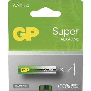 Alkalické baterie AAA 4 ks – EMOS