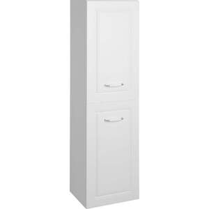 Bílá koupelnová skříňka 40x150 cm Favolo – Sapho