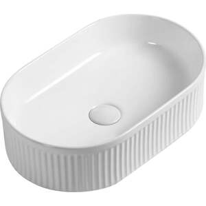 Bílé keramické umyvadlo 49x31 cm Picobello – Sapho