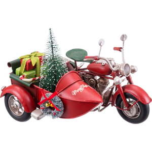 Kovová vánoční figurka Motorcycle with Sidecar – Casa Selección