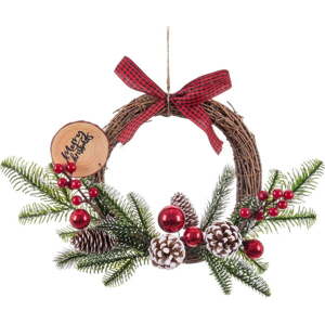 Vánoční věnec ø 33 cm Holly Pine – Casa Selección