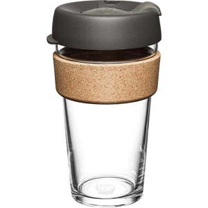 Černo-hnědý cestovní hrnek 454 ml Brew Cork Nitro L – KeepCup