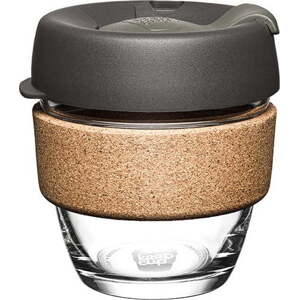 Černo-hnědý cestovní hrnek 227 ml Brew Cork Nitro S – KeepCup