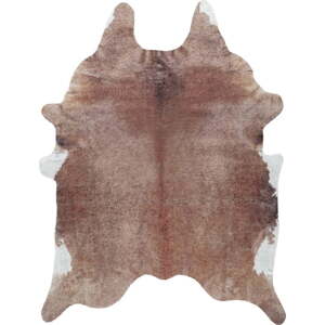 Hnědá syntetická kůže 100x135 cm Etosha – Ayyildiz Carpets