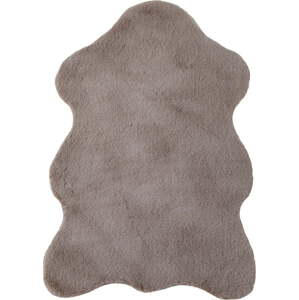 Světle hnědá syntetická kožešina 60x90 cm Caty – Ayyildiz Carpets