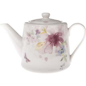 Bílá porcelánová konvice na čaj 900 ml – Dakls