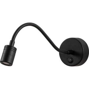 Černé LED nástěnné svítidlo Reading – Opviq lights