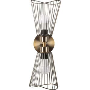 Nástěnné svítidlo v bronzové barvě Zeyno – Opviq lights