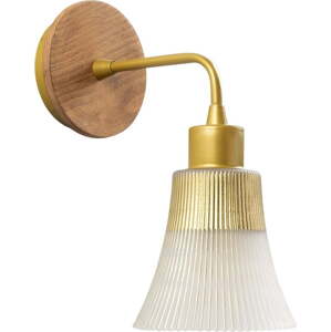 Nástěnné svítidlo ve zlaté barvě Foca – Opviq lights