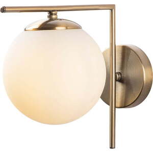 Nástěnné svítidlo v bílo-zlaté barvě ø 15 cm Antique – Opviq lights