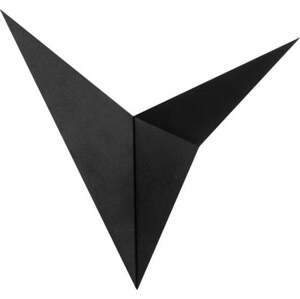 Černé nástěnné svítidlo Bird – Opviq lights