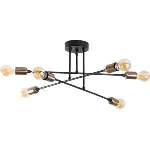 Černé stropní svítidlo Fleur – Opviq lights