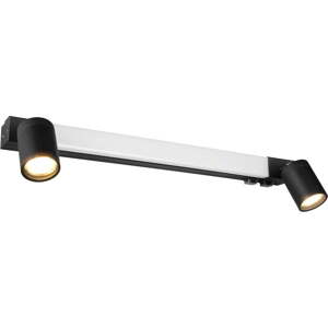 Matně černé LED nástěnné svítidlo Enrico – Trio